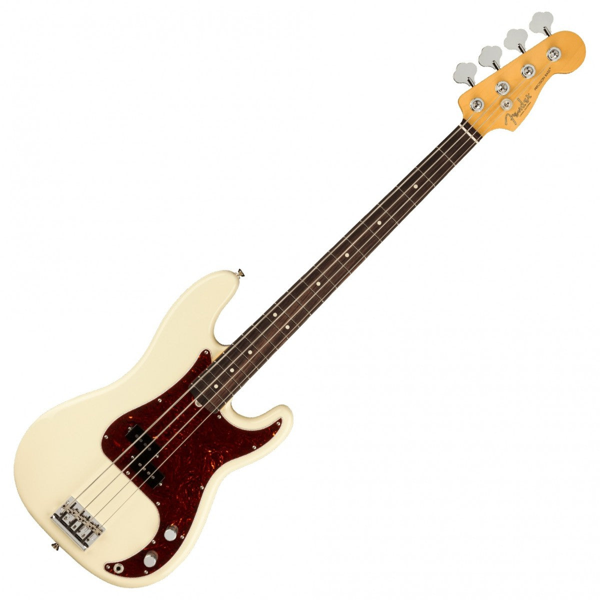 Fender American Professional II Precision Bass RW Bajo Eléctrico Olympic White 7