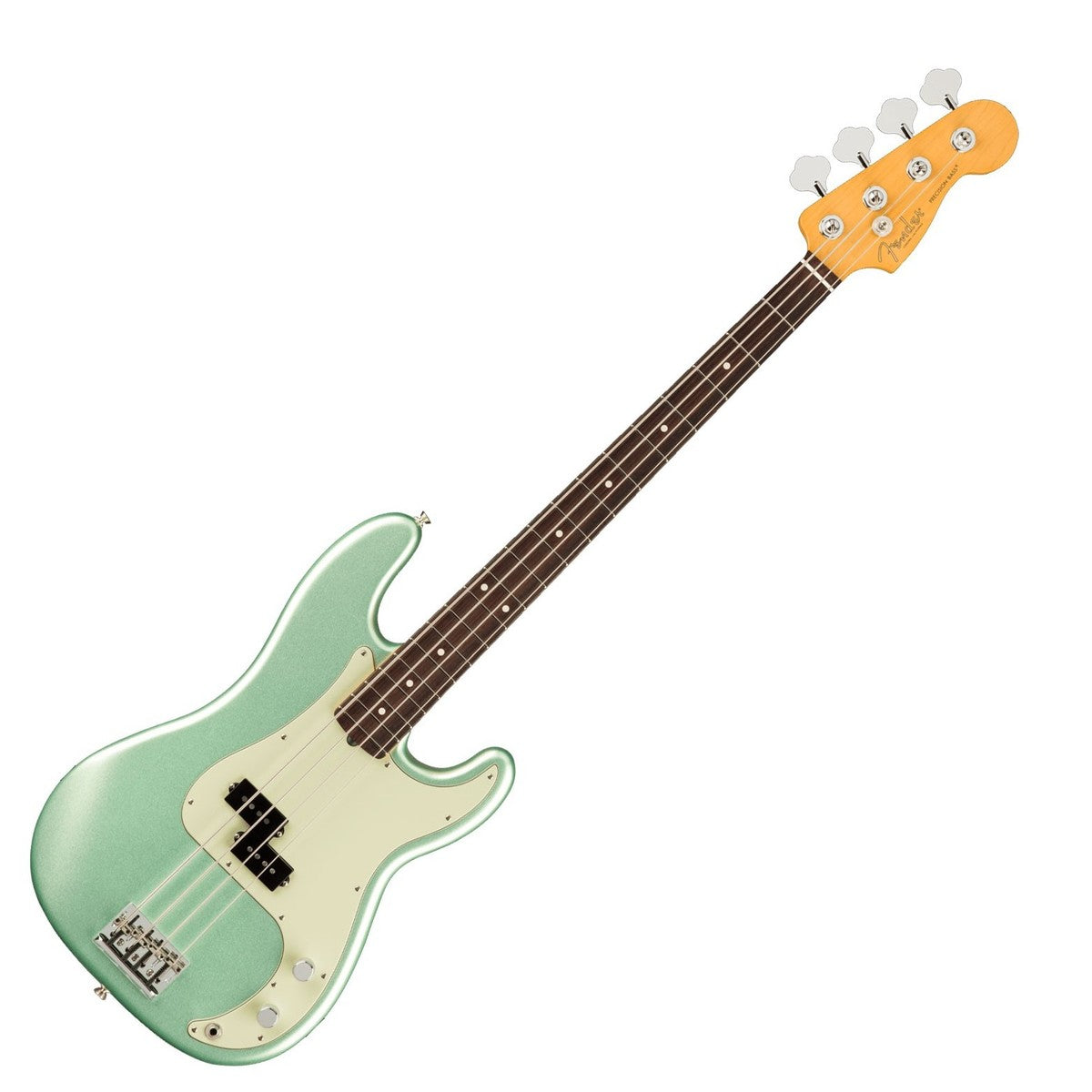 Fender American Professional II Precision Bass RW Bajo Eléctrico Mystic Surf Green 7