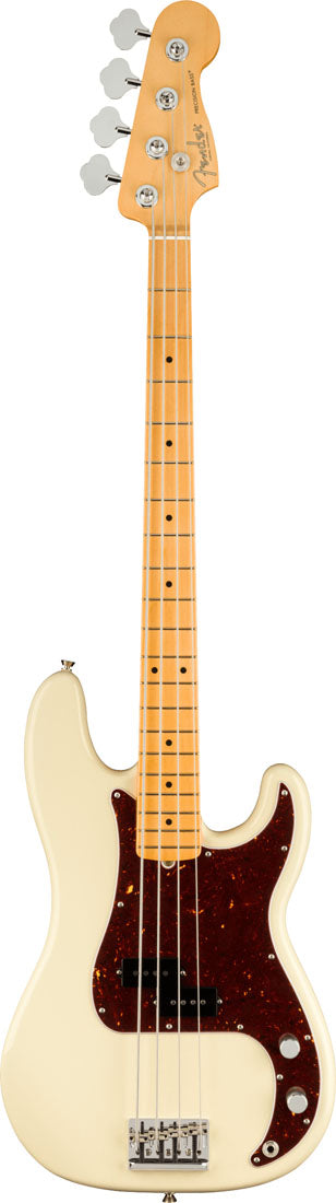 Fender American Professional II Precision Bass MN Bajo Eléctrico Olympic White 1