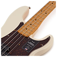 Fender American Professional II Precision Bass MN Bajo Eléctrico Olympic White 11