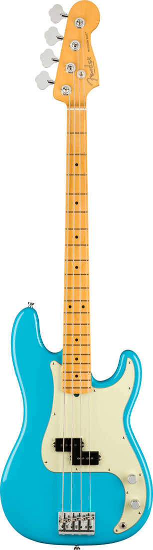 Fender American Professional II Precision Bass MN Bajo Eléctrico Miami Blue 1