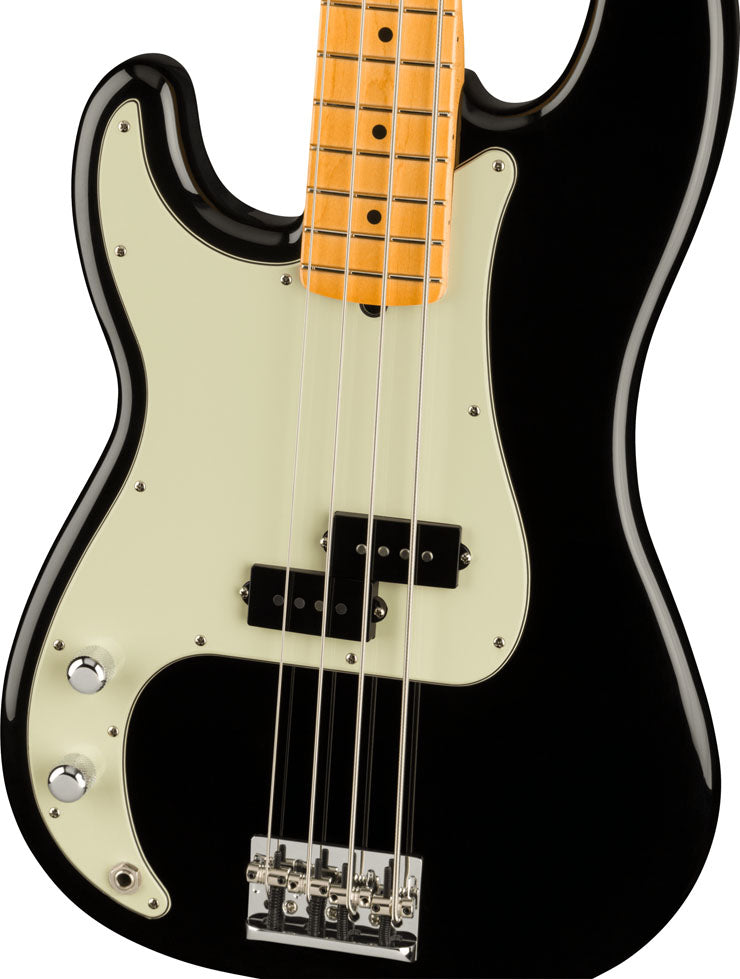 Fender American Professional II Precision Bass LH MN Bajo Eléctrico Negro Zurdos 4