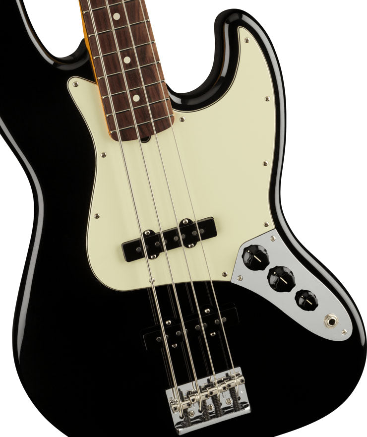 Fender American Professional II Jazz Bass RW Bajo Eléctrico Negro 4