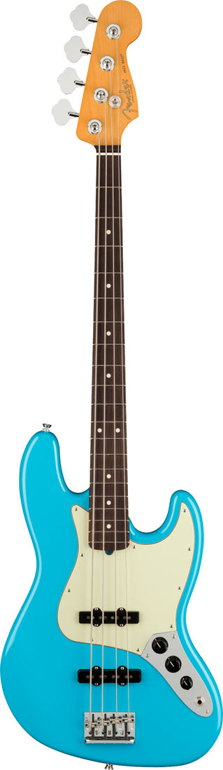 Fender American Professional II Jazz Bass RW Bajo Eléctrico Miami Blue 1