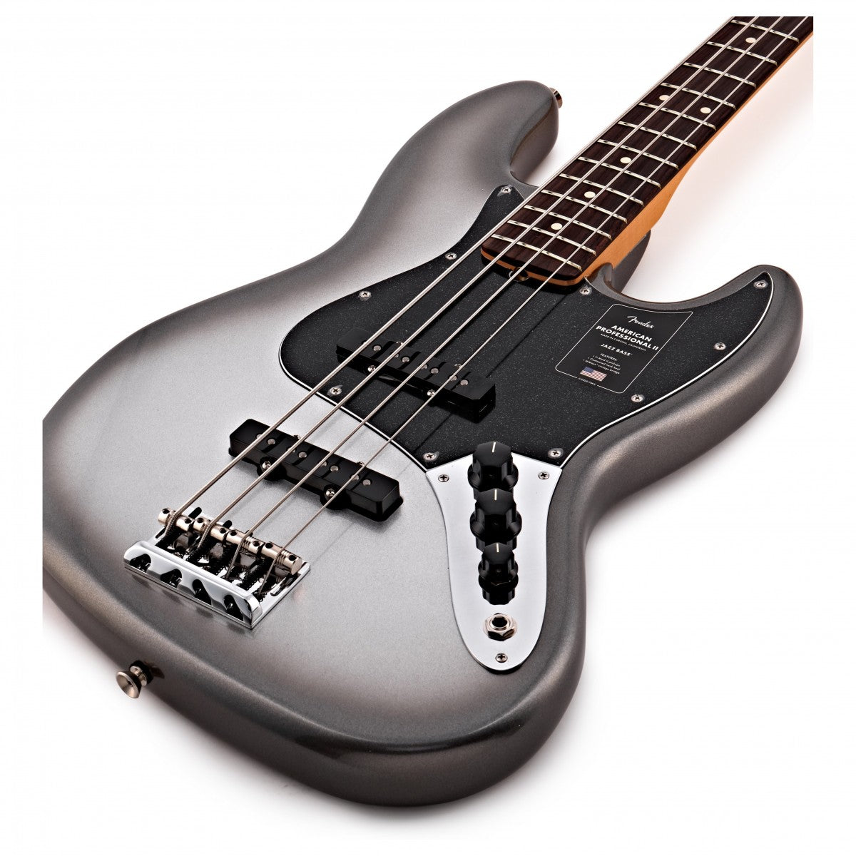 Fender American Professional II Jazz Bass RW Bajo Eléctrico Mercury 10