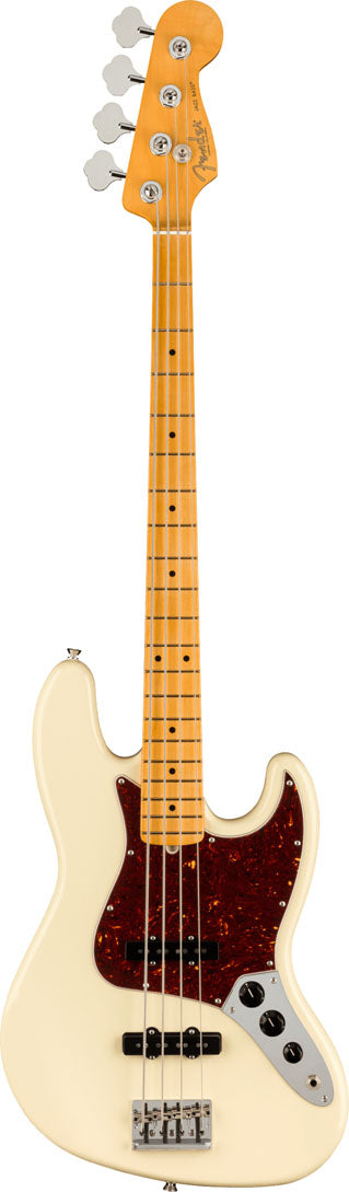 Fender American Professional II Jazz Bass MN Bajo Eléctrico Olympic White 1