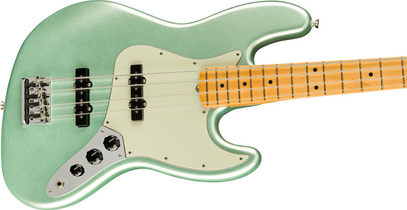 Fender American Professional II Jazz Bass MN Bajo Eléctrico Mystic Surf Green 3