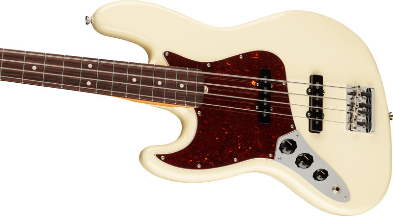 Fender American Professional II Jazz Bass LH RW Bajo Eléctrico Olympic White Zurdos 3