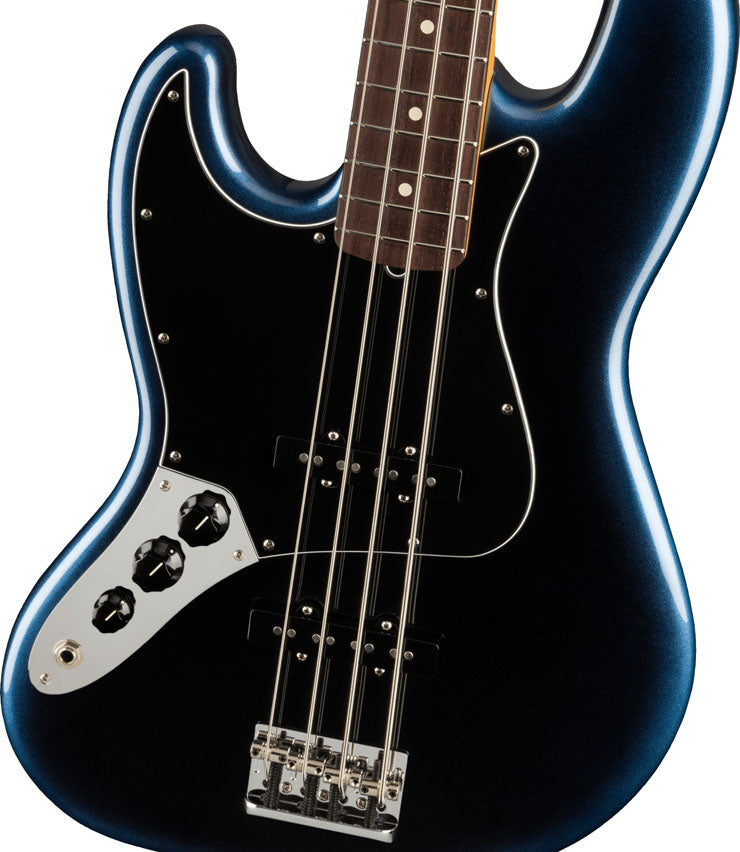 Fender American Professional II Jazz Bass LH RW Bajo Eléctrico Dark Night Zurdos 4