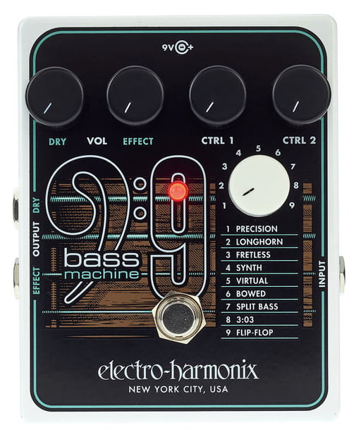 Electro Harmonix BASS9 Bass Machine Pedal 1