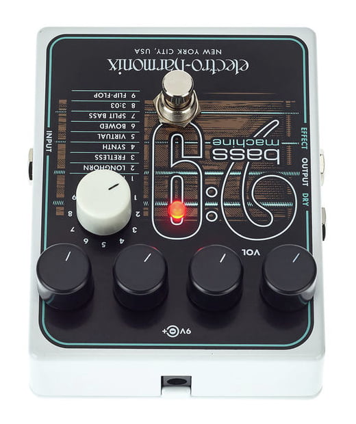 Electro Harmonix BASS9 Bass Machine Pedal 6