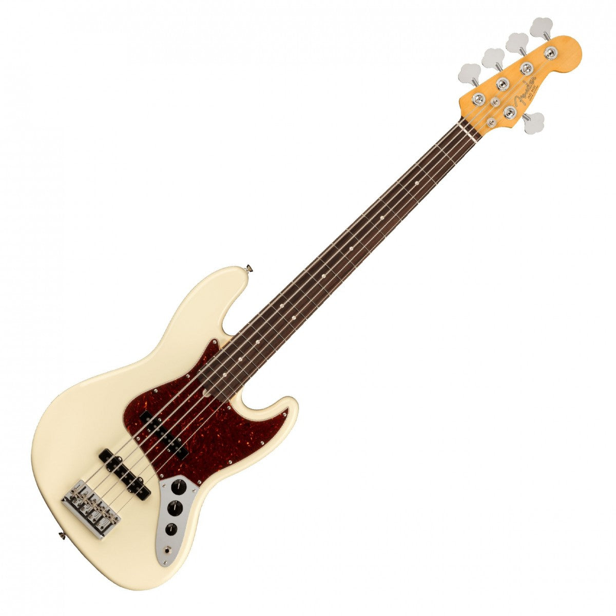 Fender American Professional II Jazz Bass V RW Bajo Eléctrico 5 Cuerdas Olympic White 7