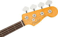 Fender American Professional II Jazz Bass Fretless RW Bajo Eléctrico 3 Colores Sunburst 5