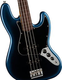 Fender American Professional II Jazz Bass Fretless RW Bajo Eléctrico Dark Night 4