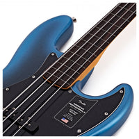 Fender American Professional II Jazz Bass Fretless RW Bajo Eléctrico Dark Night 11