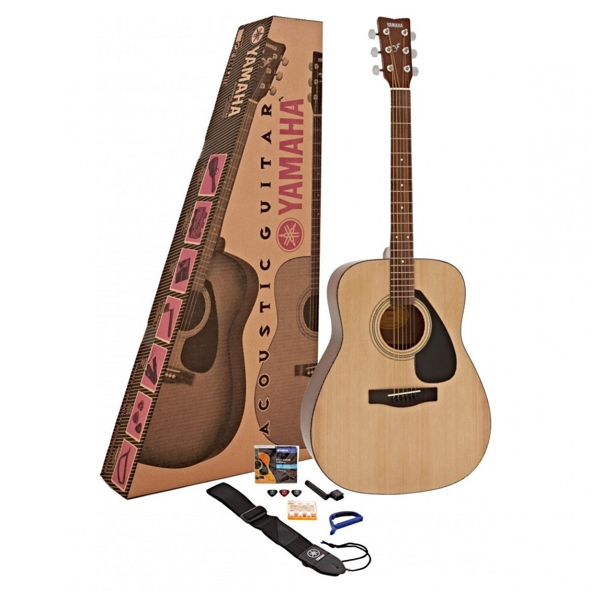 Yamaha F310P NT Pack Guitarra Acústica Folk Natural 12