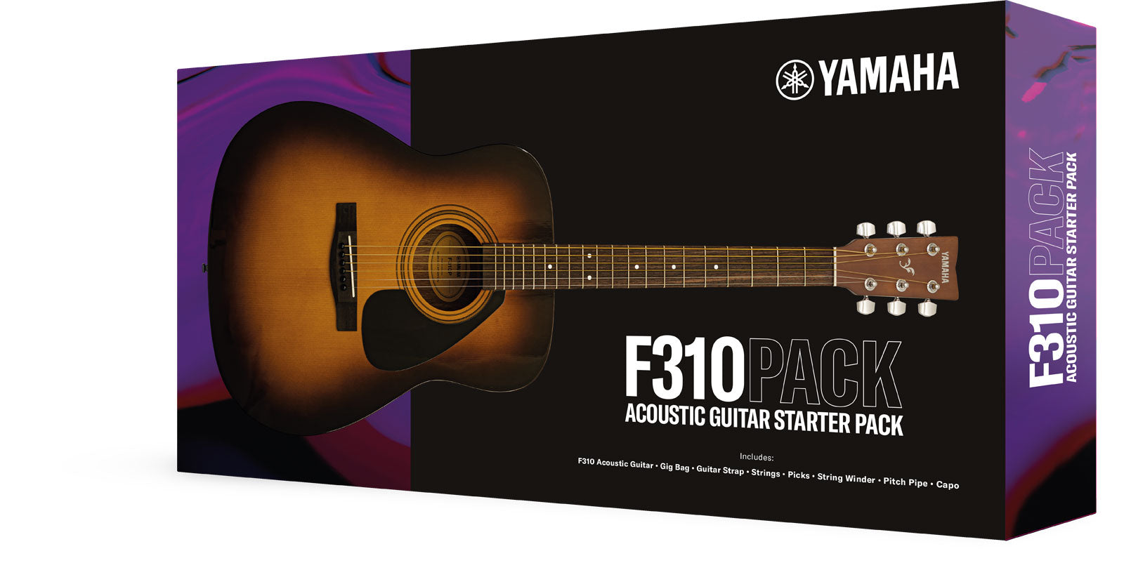 Yamaha F310P TBS Pack Guitarra Acústica Folk Tobacco Sunburst 10