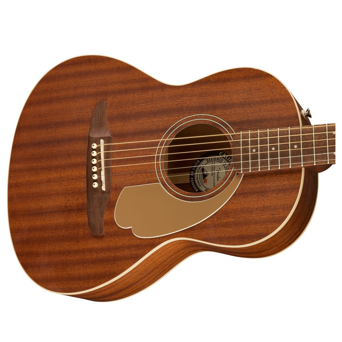 Fender Sonoran Mini Mahogany WN Guitarra Acústica Natural 4