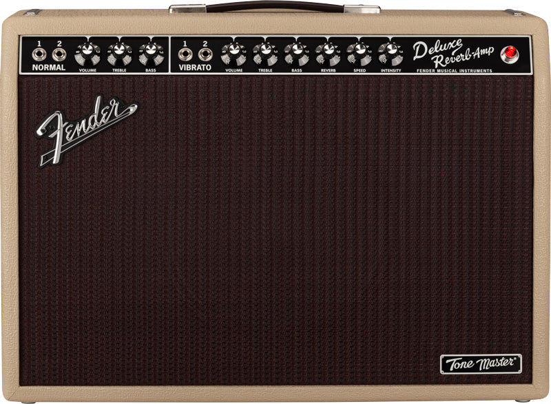 Fender Tone Master Deluxe Reverb Blonde Amplificador Guitarra 1