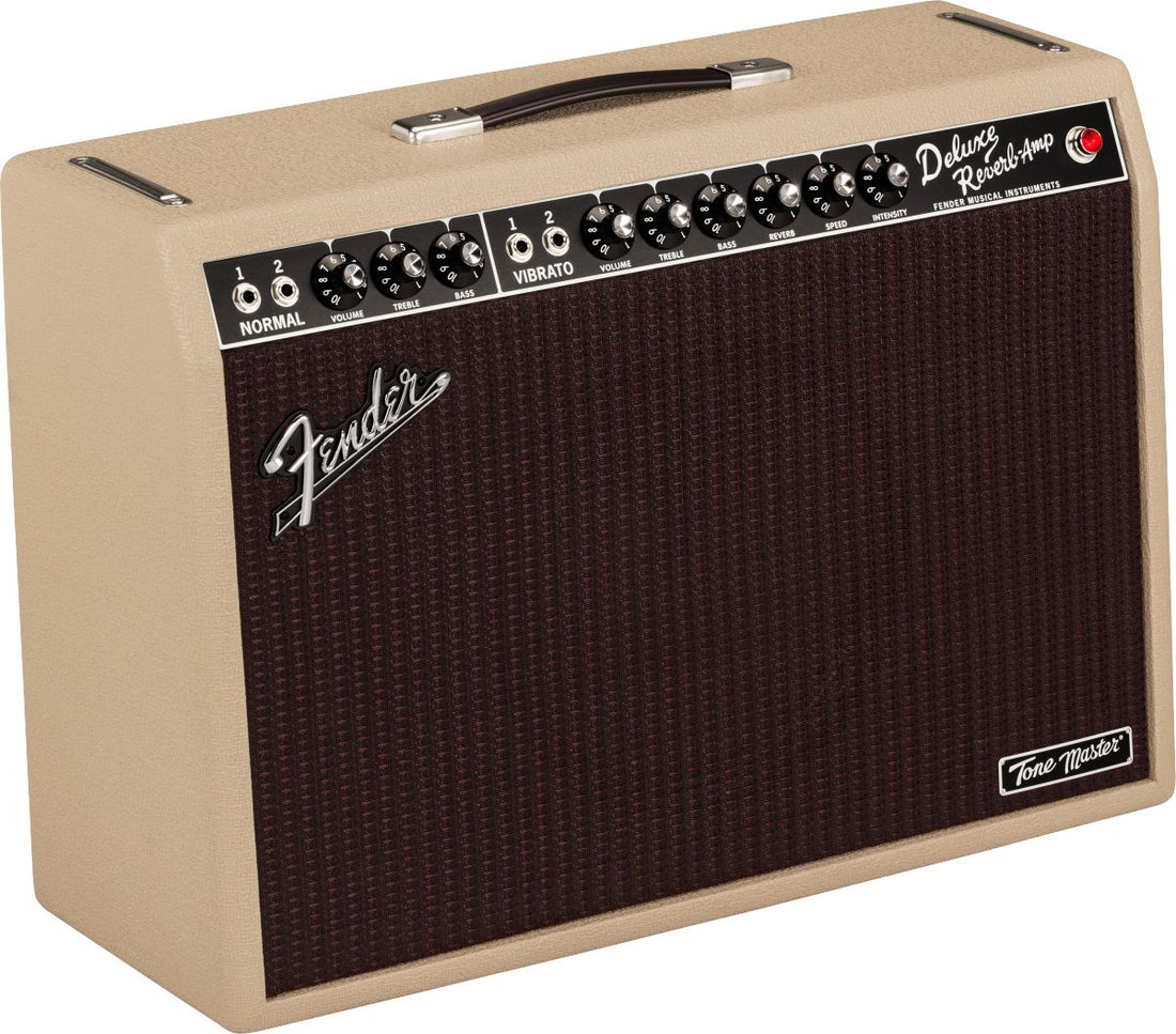 Fender Tone Master Deluxe Reverb Blonde Amplificador Guitarra 2