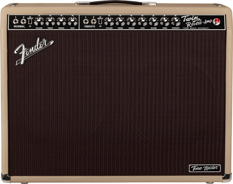 Fender Tone Master Twin Reverb Blonde Amplificador Guitarra 1