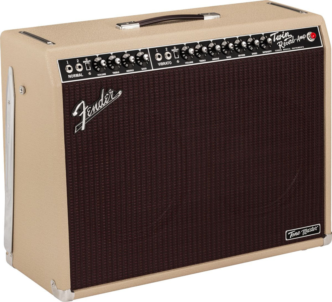 Fender Tone Master Twin Reverb Blonde Amplificador Guitarra 2