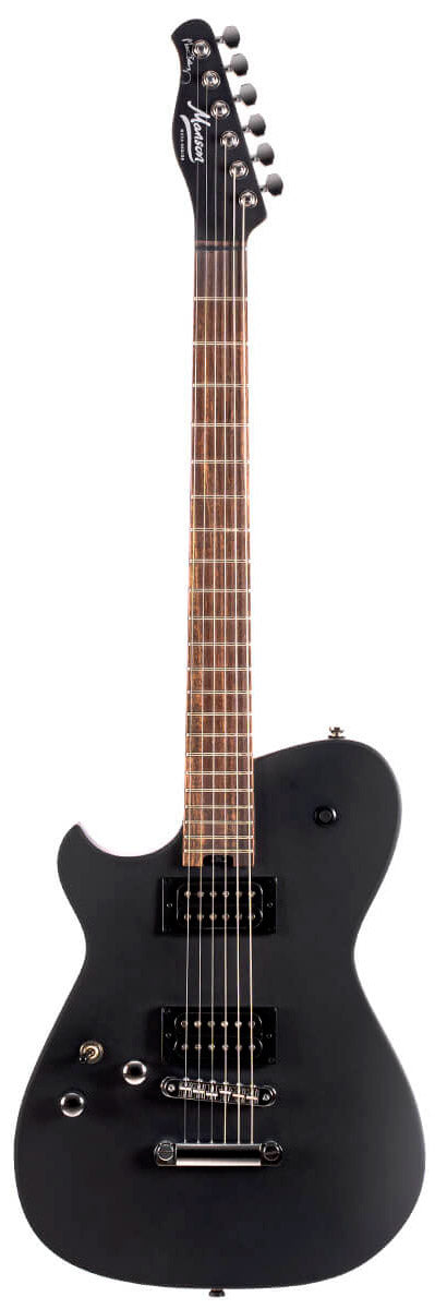 Cort MBM-2H-LH SBLK Meta Matthew Bellamy Guitarra Eléctrica para Zurdos Satin Black 1