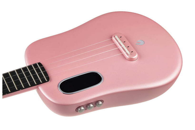 Lava Music U23C Freeboost Pink Ukelele Concierto Electrificado Rosa 5