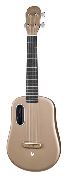 Lava Music U23C Freeboost Gold Ukelele Concierto Electrificado  Dorado 2