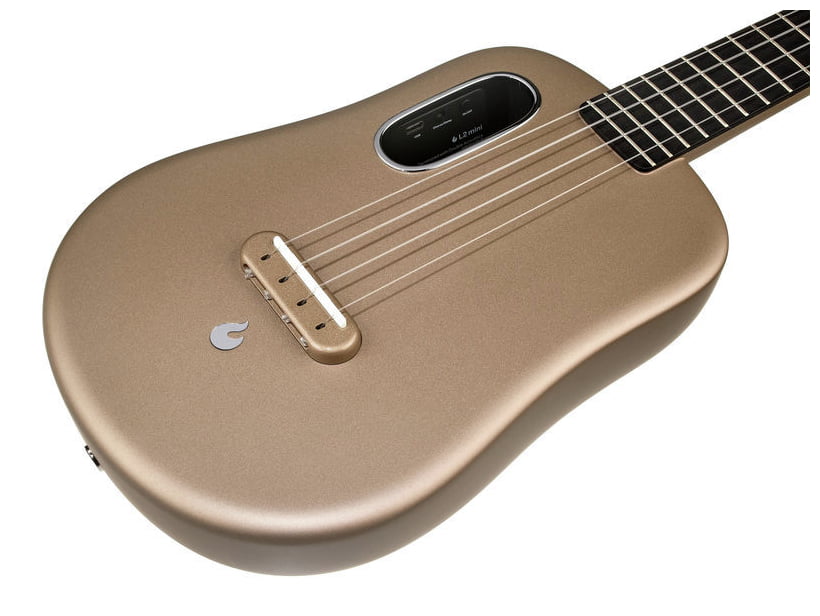 Lava Music U23C Freeboost Gold Ukelele Concierto Electrificado  Dorado 5