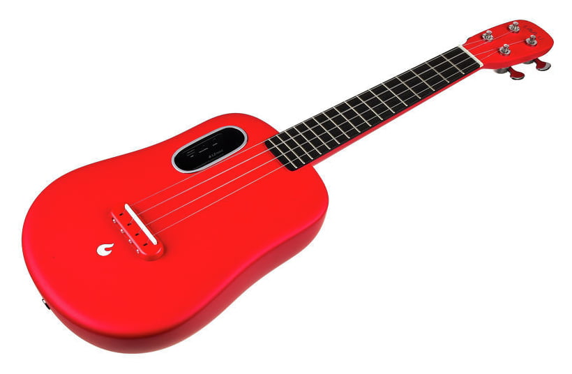 Lava Music U23C Freeboost Red Ukelele Concierto Electrificado Rojo 4