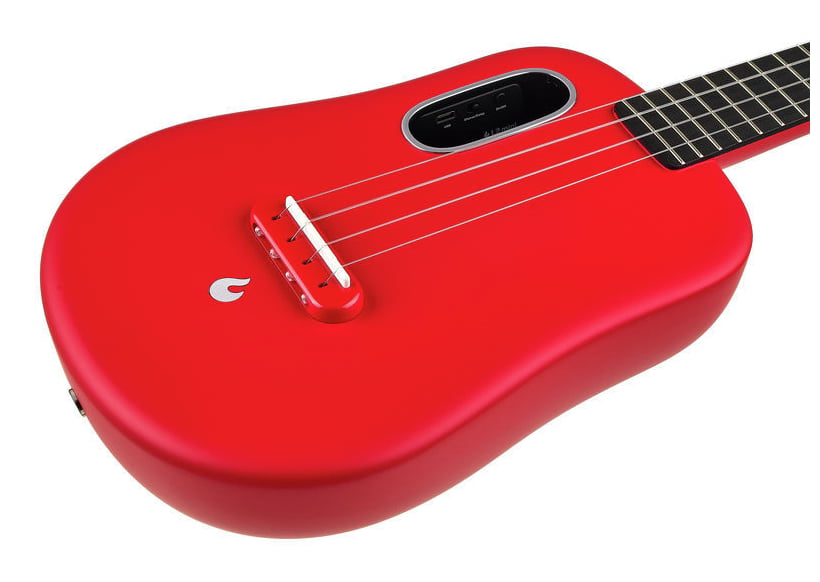 Lava Music U23C Freeboost Red Ukelele Concierto Electrificado Rojo 5