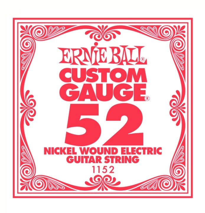 Ernie Ball 1152 Cuerda 052 Guitarra Eléctrica 1