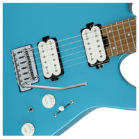 Charvel Pro-Mod DK24 HH 2PT cm Guitarra Eléctrica Matte Blue Frost 6