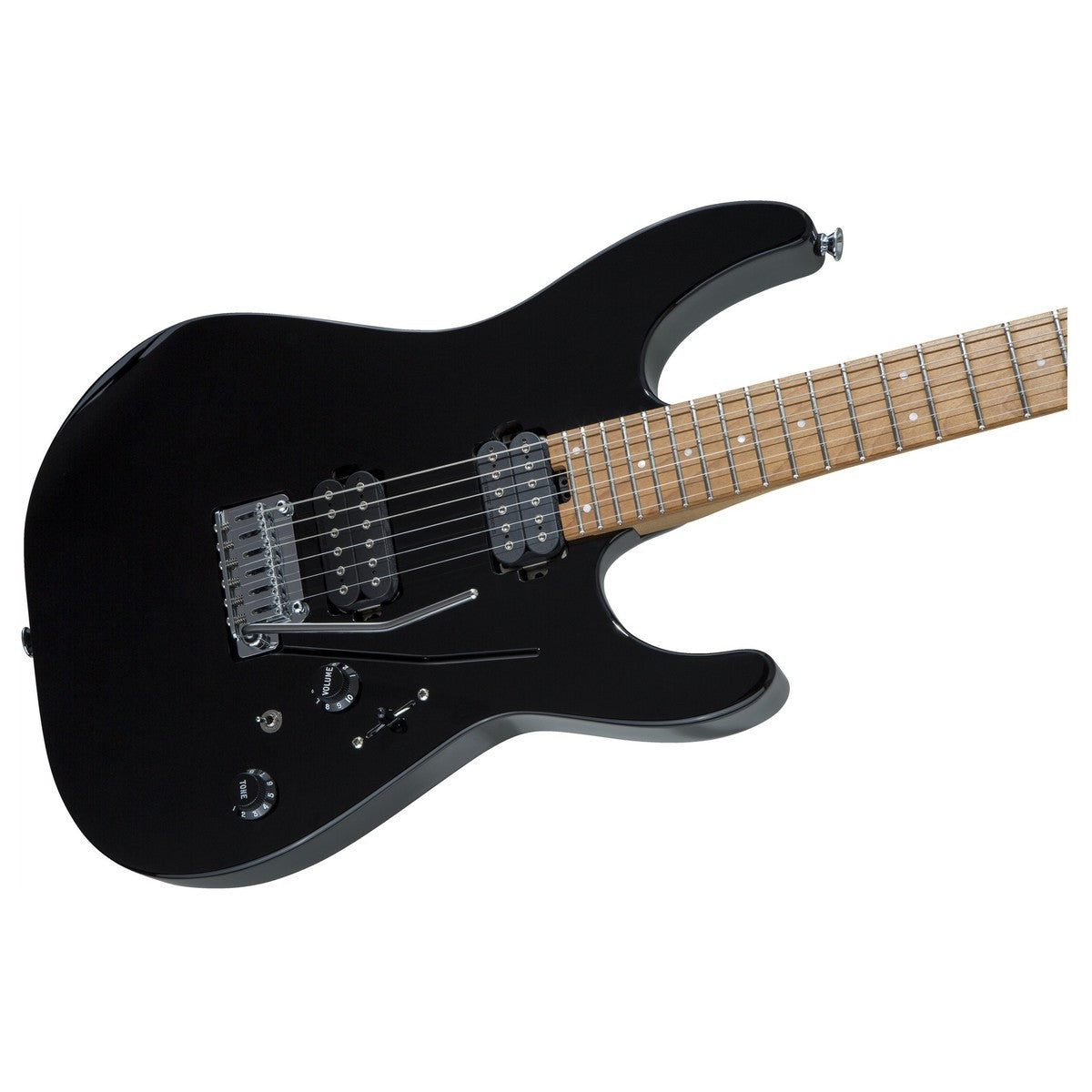 Charvel Pro-Mod DK24 HH 2PT cm Guitarra Eléctrica Negra 4