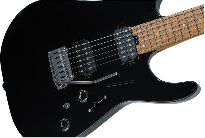 Charvel Pro-Mod DK24 HH 2PT cm Guitarra Eléctrica Negra 5