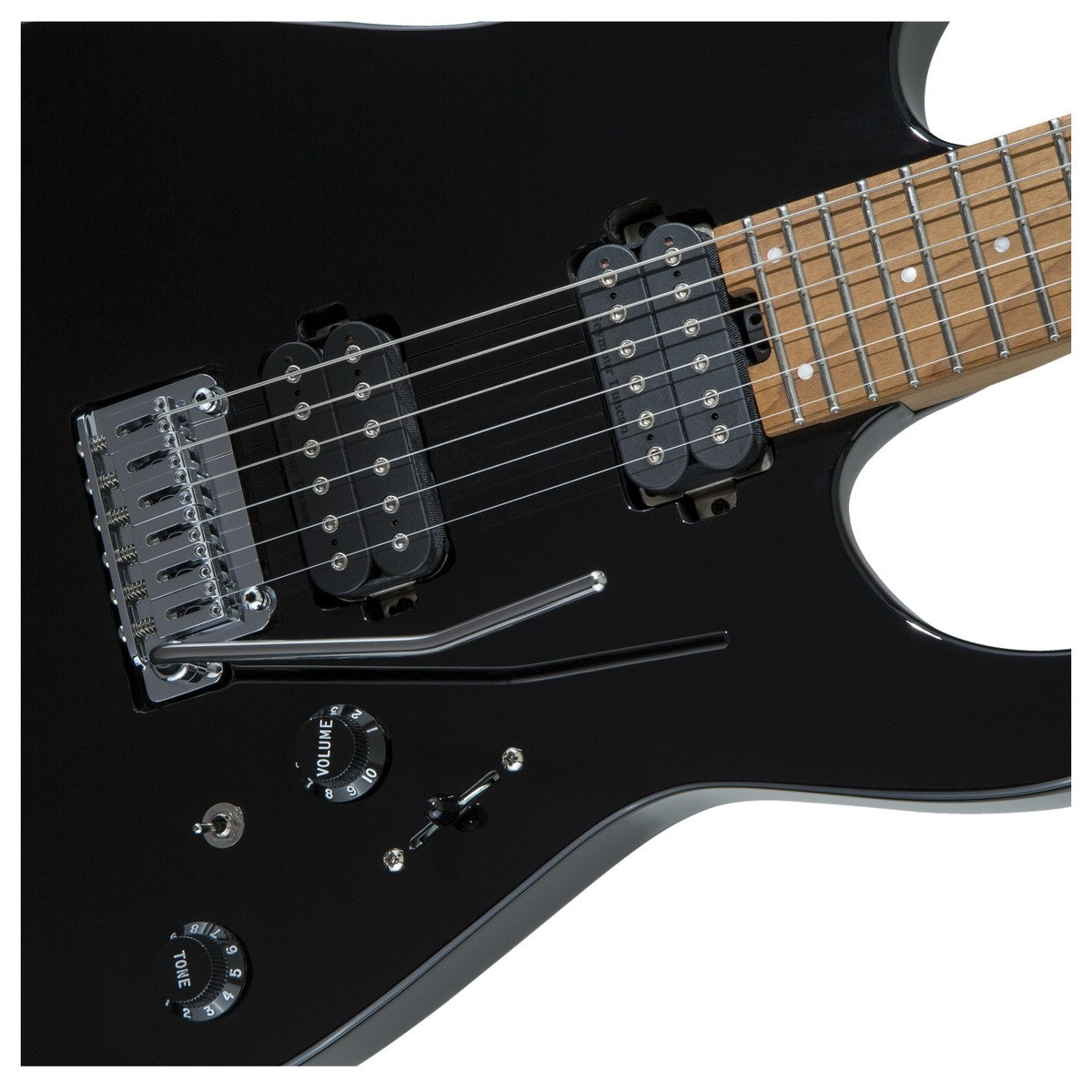 Charvel Pro-Mod DK24 HH 2PT cm Guitarra Eléctrica Negra 6