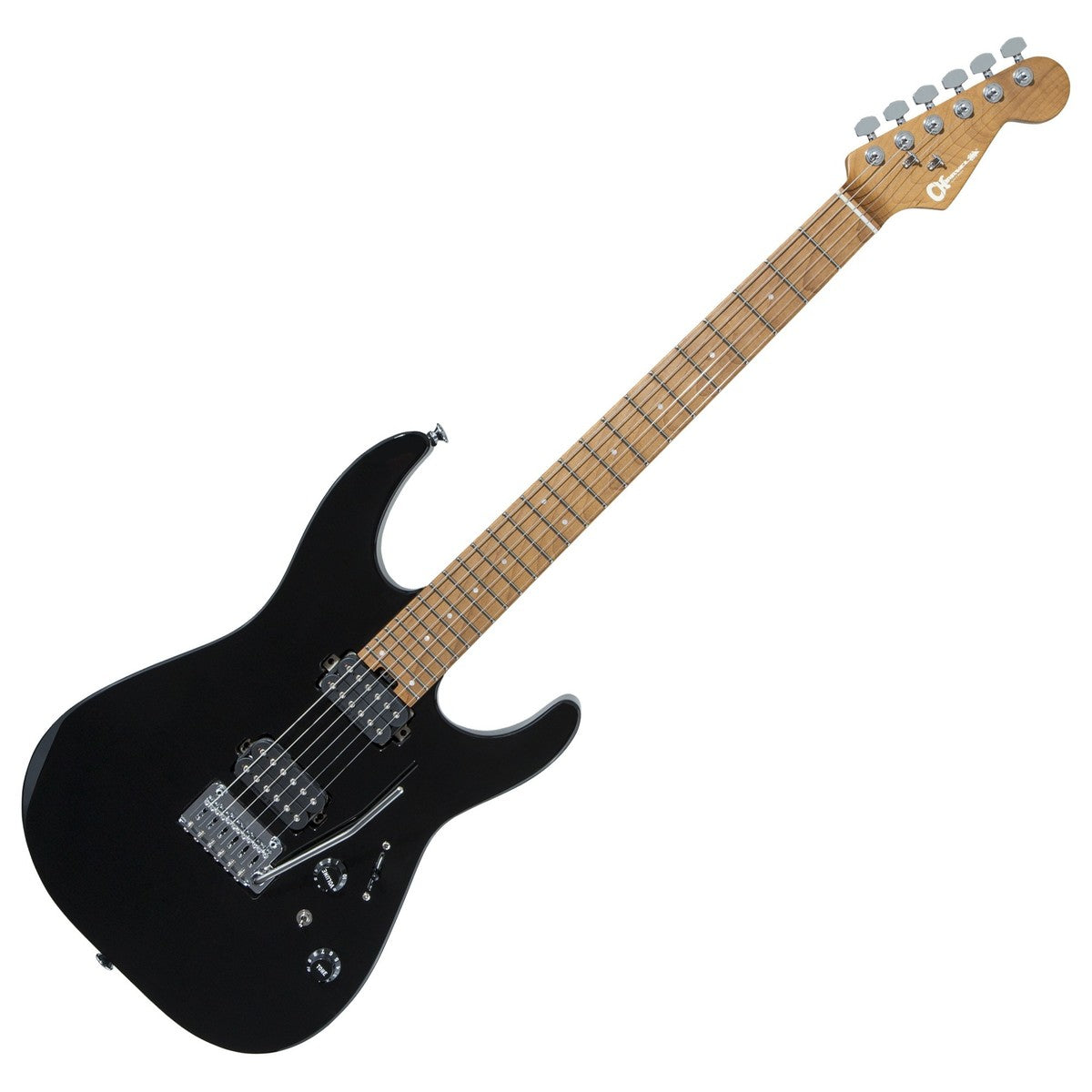 Charvel Pro-Mod DK24 HH 2PT cm Guitarra Eléctrica Negra 9