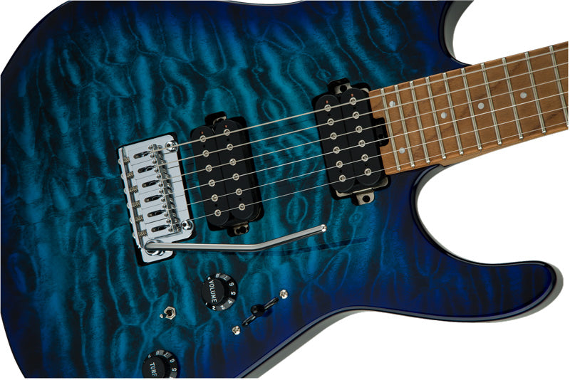 Charvel Pro-Mod DK24 HH 2PT cm Guitarra Eléctrica Chlorine Burst 6