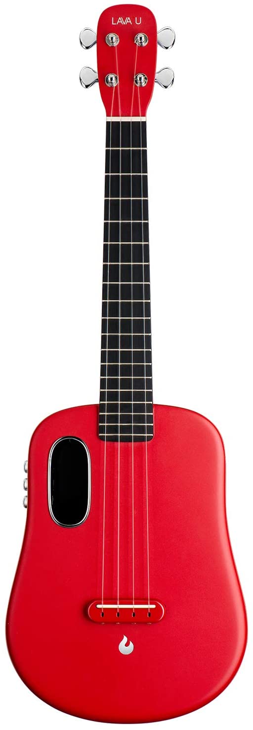 Lava Music U26T Freeboost Red Ukelele Tenor Electrificado Rojo 1