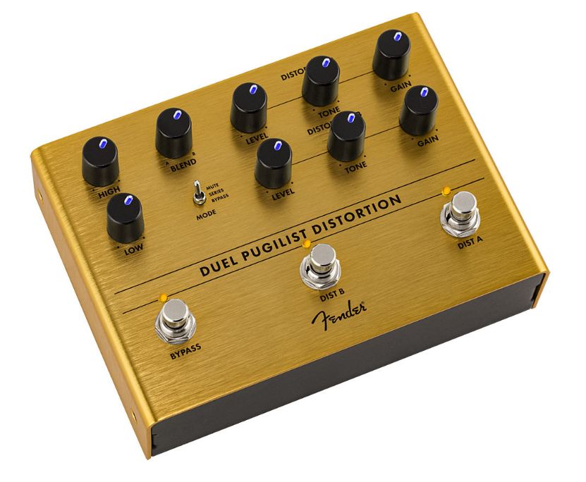 Fender Duel Pugilist Distortion Pedal Distorsión 2