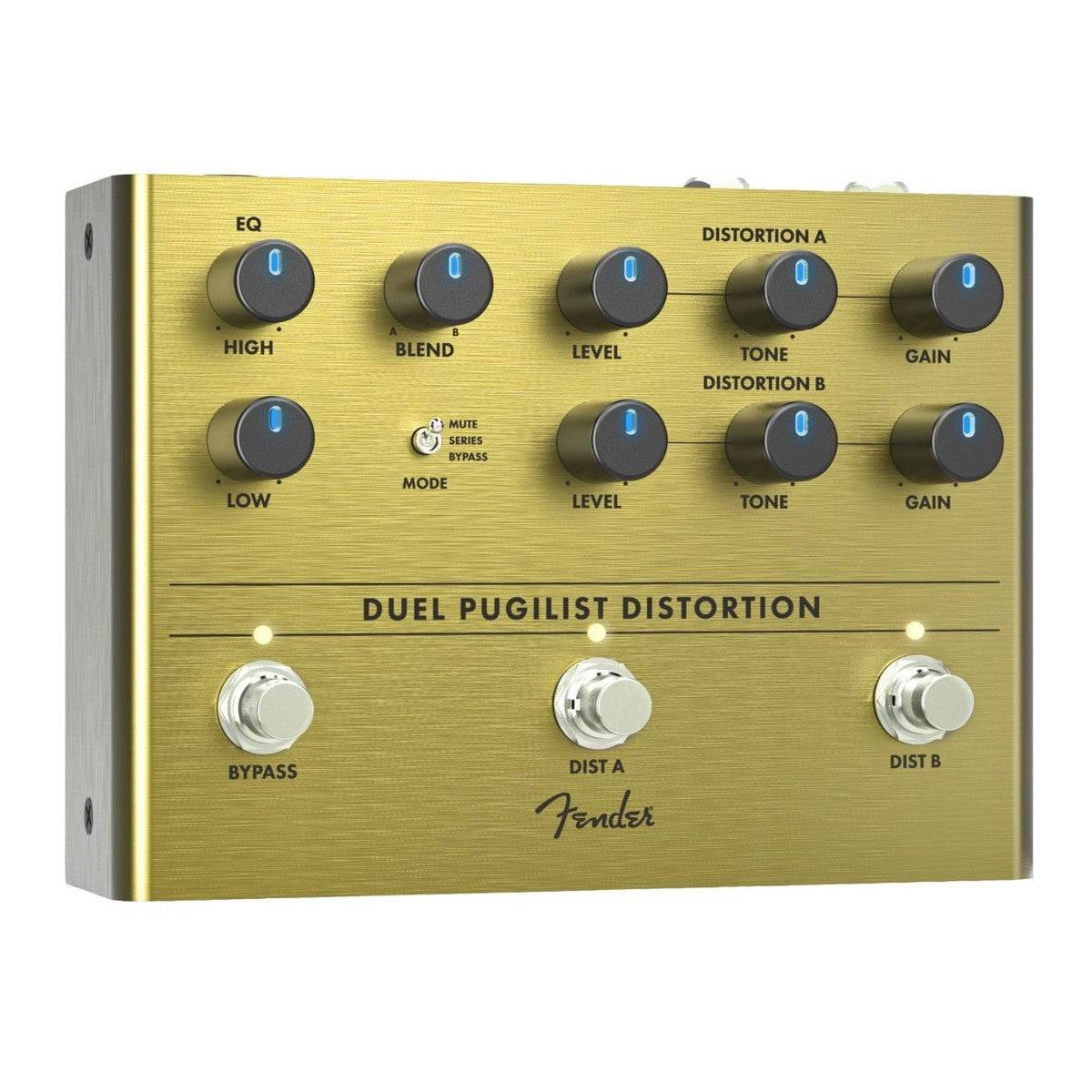 Fender Duel Pugilist Distortion Pedal Distorsión 3