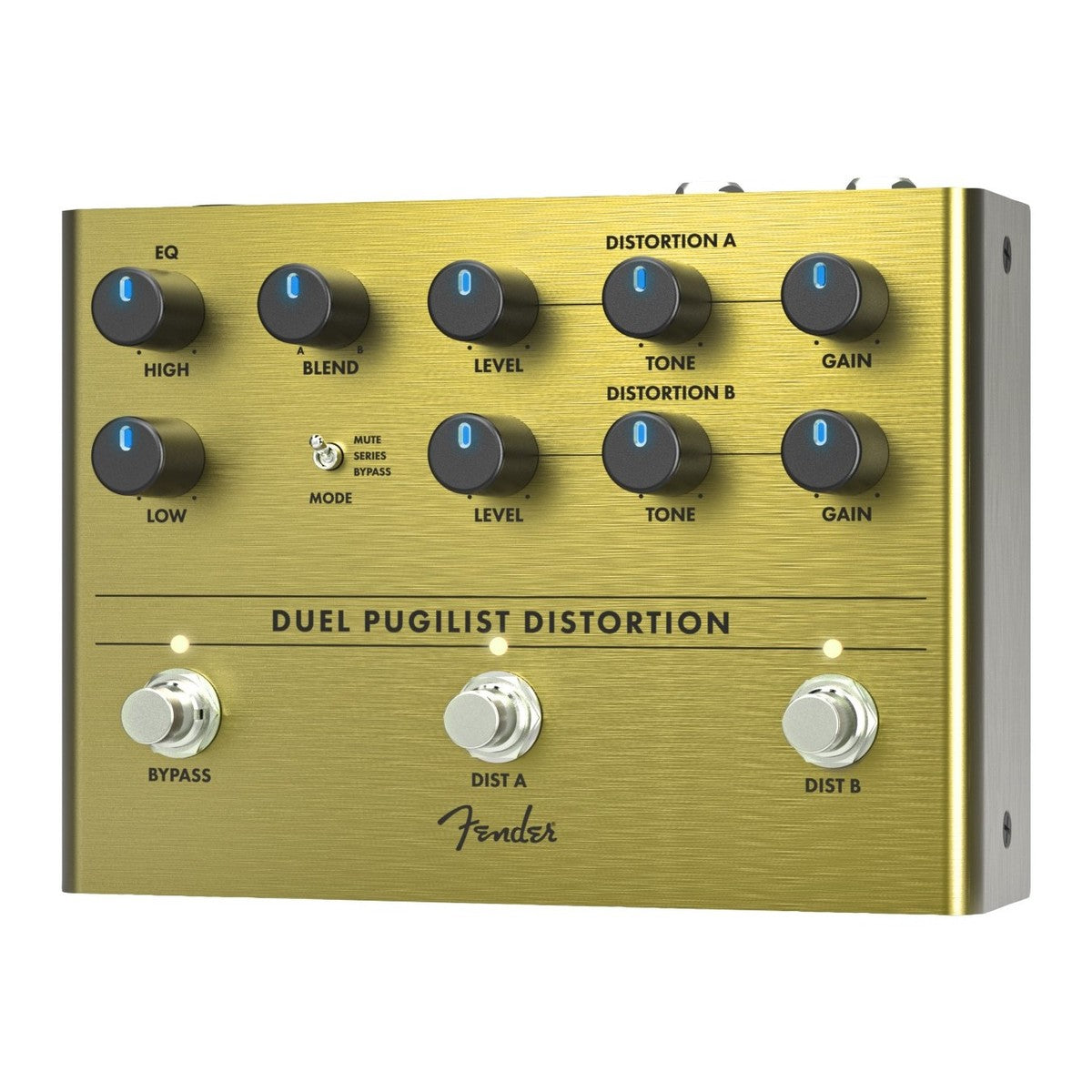 Fender Duel Pugilist Distortion Pedal Distorsión 4