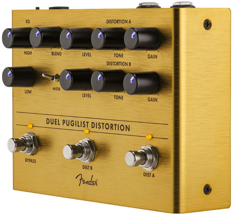 Fender Duel Pugilist Distortion Pedal Distorsión 7