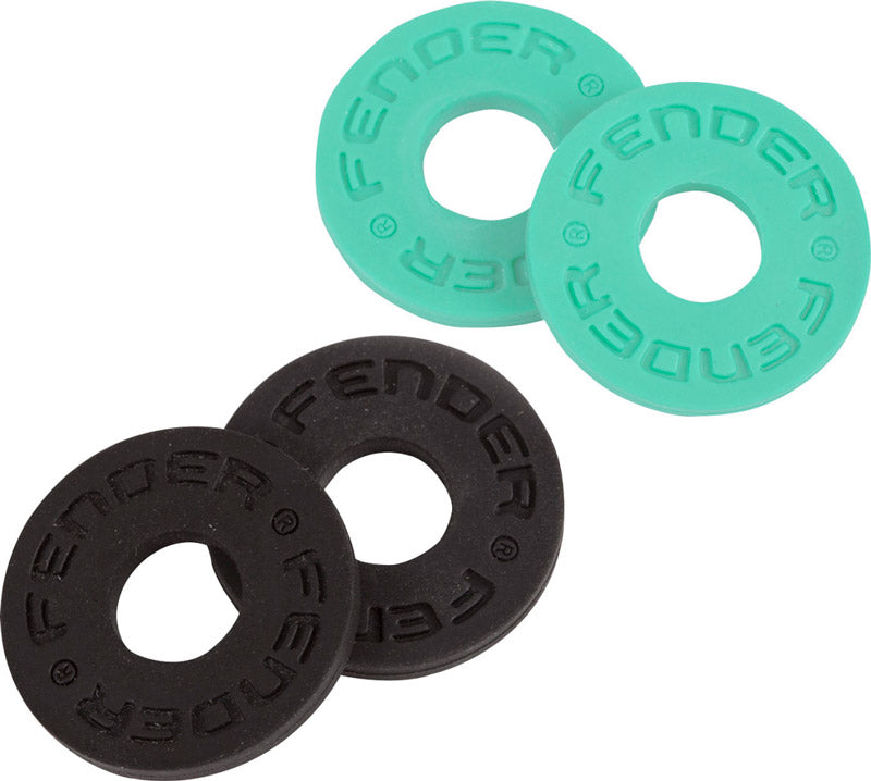Fender 0990819020 Strap Blocks 2 Negros 2 Surf Green Enganches Seguridad Correa 1