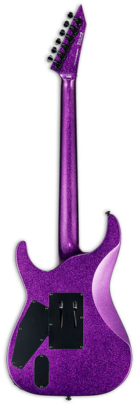 ESP LTD KH602 PSP Kirk Hammett Guitarra Eléctrica Purple Sparkle con Estuche 3