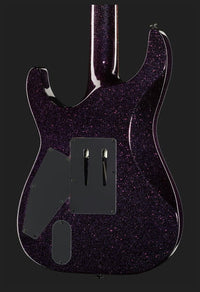 ESP LTD KH602 PSP Kirk Hammett Guitarra Eléctrica Purple Sparkle con Estuche 7