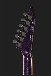 ESP LTD KH602 PSP Kirk Hammett Guitarra Eléctrica Purple Sparkle con Estuche 9