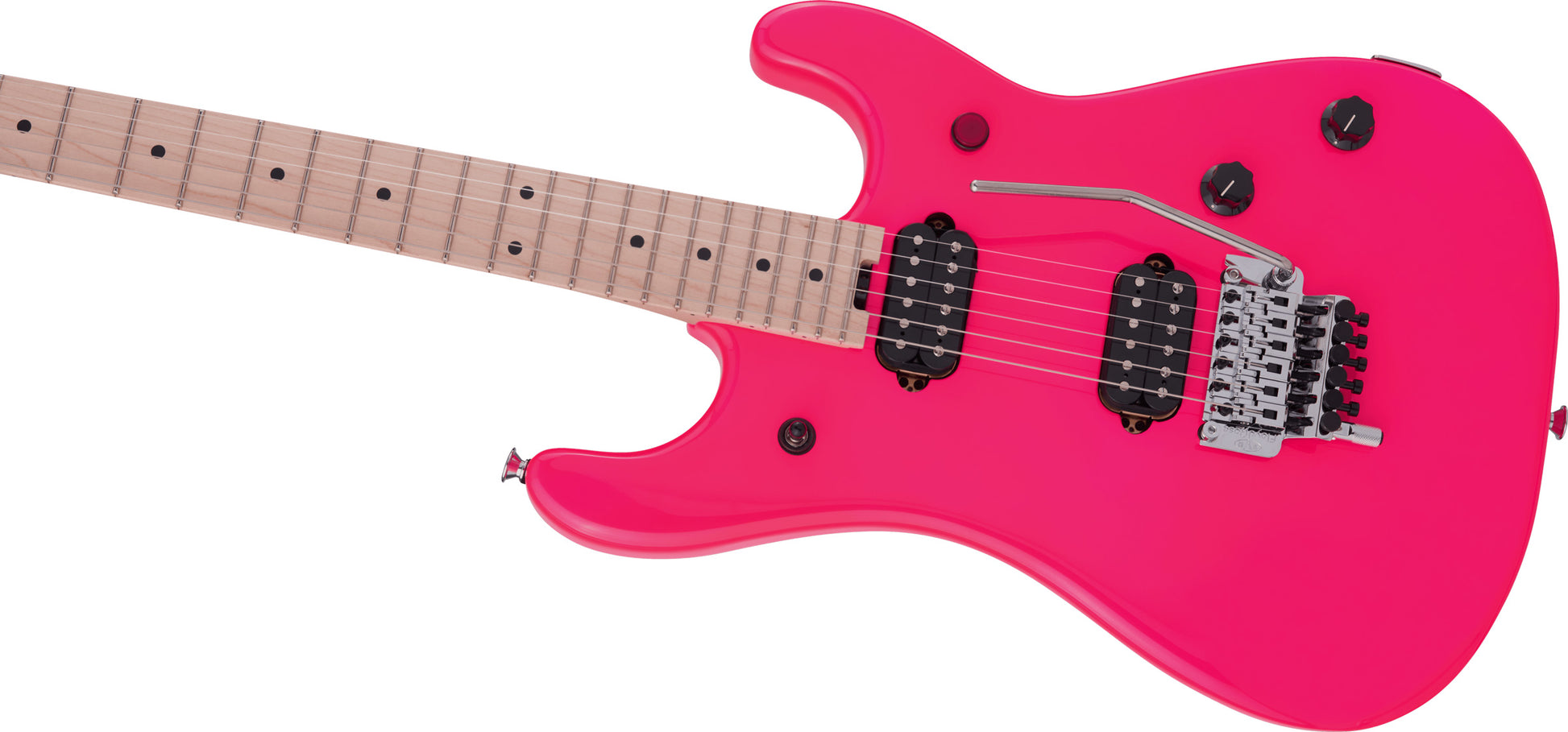 EVH 5150 Series Standard MN Guitarra Eléctrica Neón Pink 6