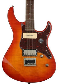 Yamaha PA611HFM LAB Guitarra Eléctrica Light Amber Burst 2